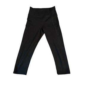 Girlfriend Collective Leggings Womens Small Black Compressive Pocket‎ High Rise